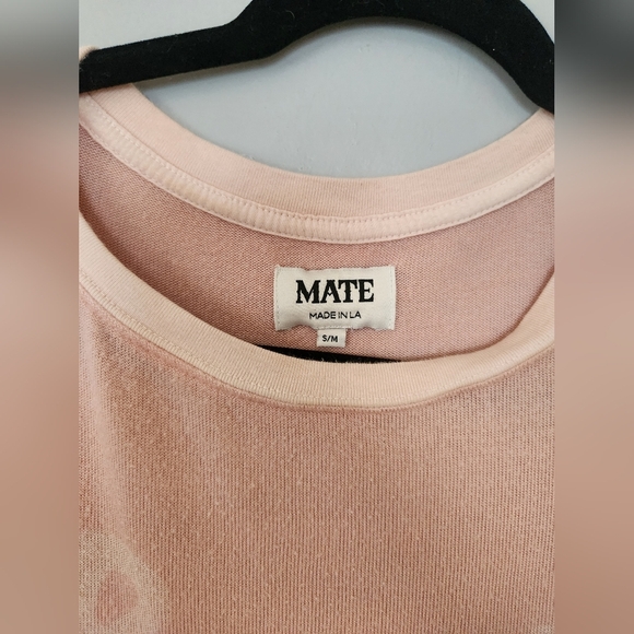 Mate The Label LA Beach Bum Crewneck Lightweight Sweater Small/Medium - Picture 2 of 5